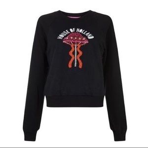 NWT House of Holland Spaceship Sweatshirt